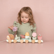 Little Dutch Fairy Garden Stacking Train Hedgehog