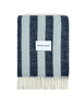 Maison Deux Candy Wrap Blanket Navy Ice Blue