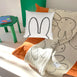 Maison Deux Miffy Cushion - White Black