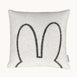 Maison Deux Miffy Cushion - White Black