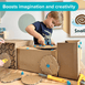 Makedo Upcycled Cardboard Construction Toolkit - STARTER