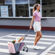 Micro Ride On Luggage Eazy Pastel Pink