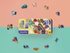 mierEdu - Travel Magnetic Box - Trucks