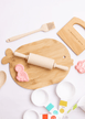 Montessori Mates Wooden Kids Cutting Board + Knife Set