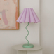 Paola And Joy Cora Table Lamp Lilac / Pastel Green