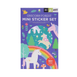 Petit Collage Mini Sticker Set: Unicorn Forest