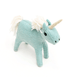 Tara Treasures Felt Blue Unicorn Toy