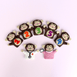 Tara Treasures Five Little Monkeys Finger Puppet Set