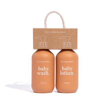 The Commonfolk Collective BABY Wash + Lotion Kit - Keep It Simple /Terra