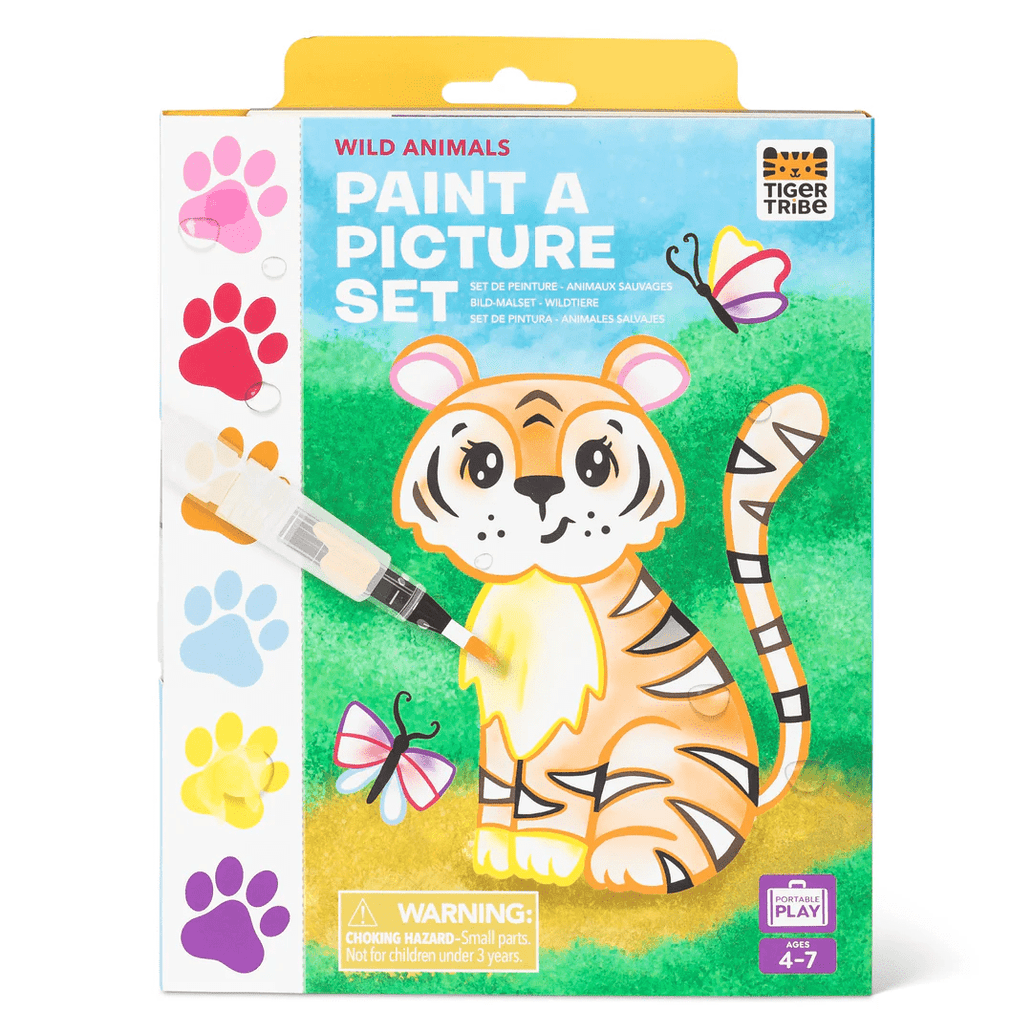 Tiger Tribe Paint a Picture - Wild Animals