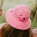 Bedhead Ponytail Bucket Sun Hat Blush Pink