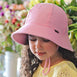 Bedhead Ponytail Bucket Sun Hat Blush Pink