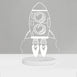Duski Dream Light LED Night Light - Rocket - PLUG IN