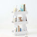2 in 1 Rotating Bookshelf / Toy Organiser White