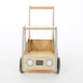 Wooden Push Truck Grey