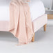 LIBERTY Upholstered Bed Pale Pink Velvet type:king-single