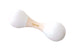 White HipKids Double Ended Maraca