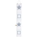 JaBaDaBaDo Growth Chart Star Grey