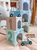 JaBaDaBaDo Stacking Cubes Vehicles 1-5