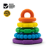 Jellystone Rainbow Stacker Teether Toy Bright