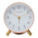 One Six Eight London MAISIE Silent Alarm Clock Blush Pink