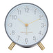 One Six Eight London MAISIE Silent Alarm Clock Grey