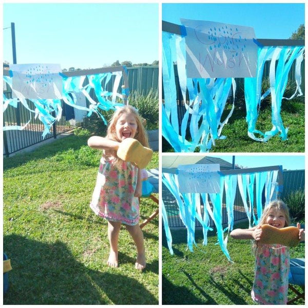 Ride On Imaginary Play Car Wash - Craft For Hip Kids