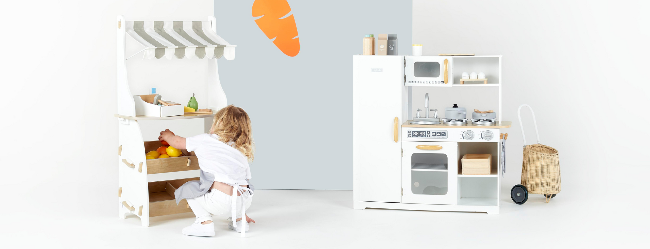 Kids Gourmet Toy Kitchen Set