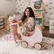 Moon Pram with Daisy Doll Bedding Bundle