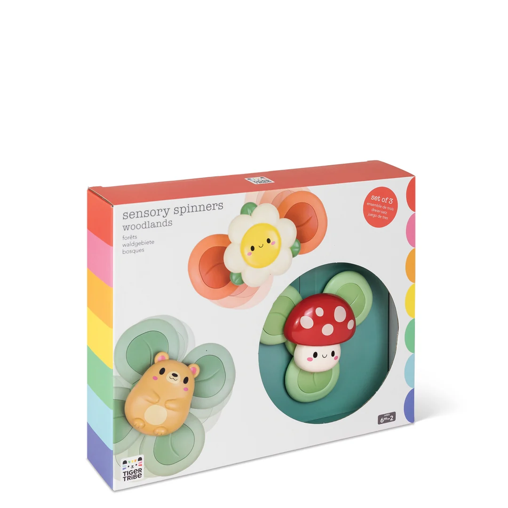 Tiger Tribe Sensory Spinners - Woodlands