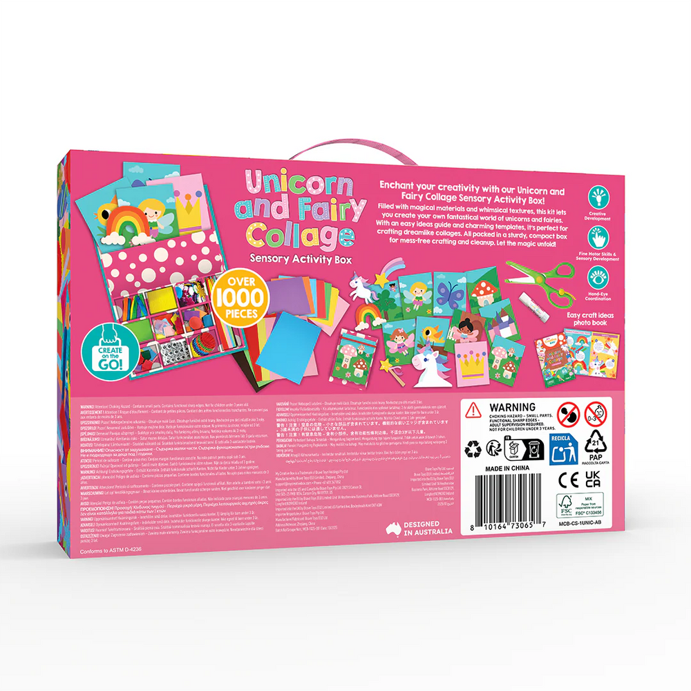 My Creative Box Unicorn and Fairy Collage Activity Box