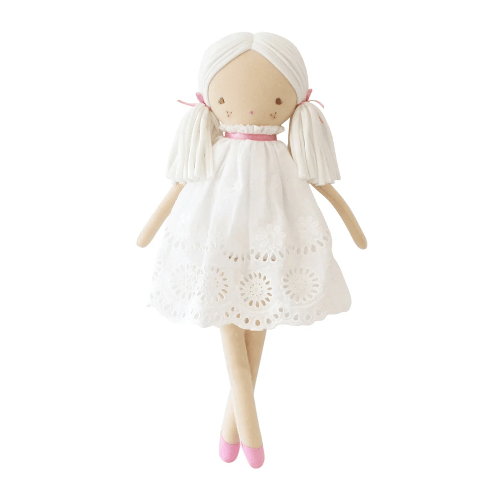 Alimrose Frankie Broderie Doll 42cm