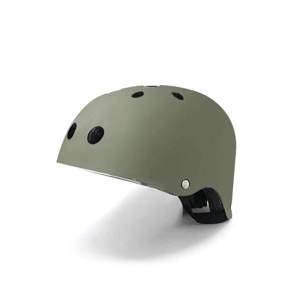 14 Inch Pedal Bike and Helmet Bundle Olive