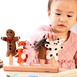 Tara Treasures Gingerbread Man Story, Finger Puppet Set