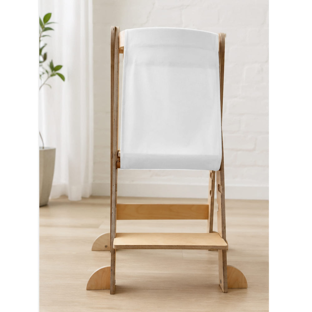 Learning Tower / Ladder - Removable Toddler Guard - Preorder White