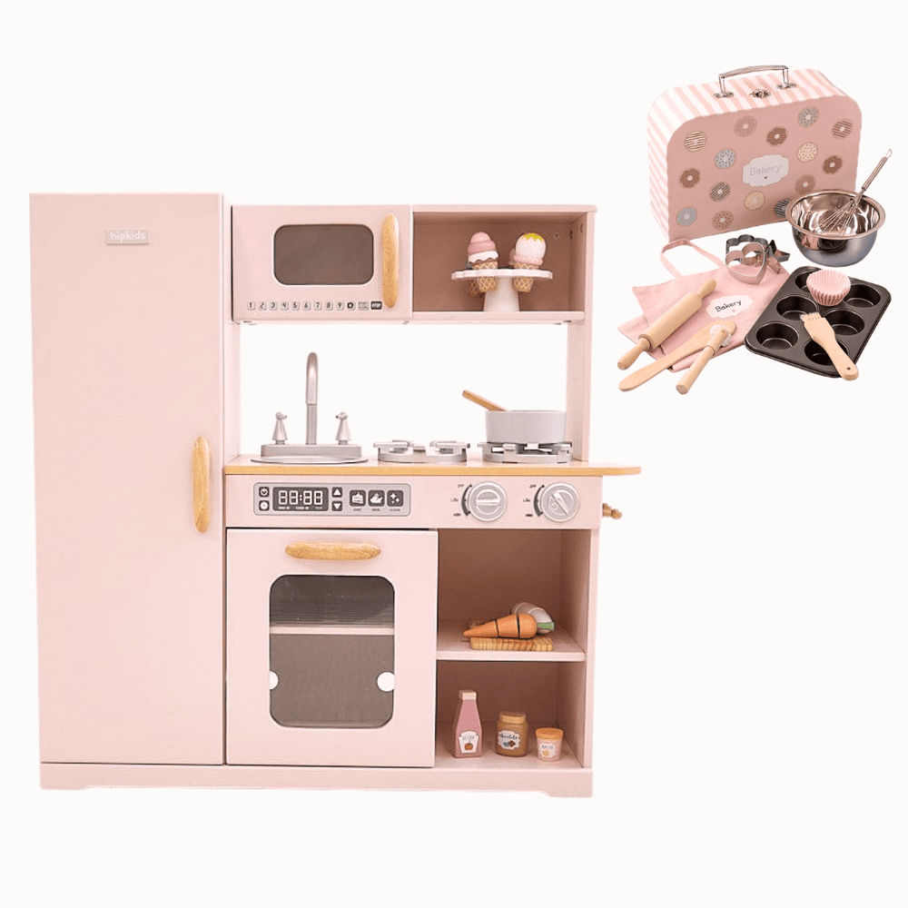 Modern Chef Kitchen + Donut Bakery Set Bundle