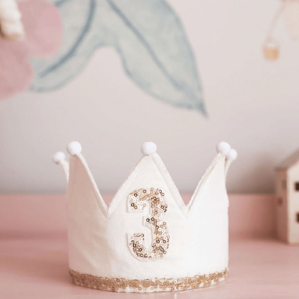 Alimrose 3rd Birthday Crown Iovry