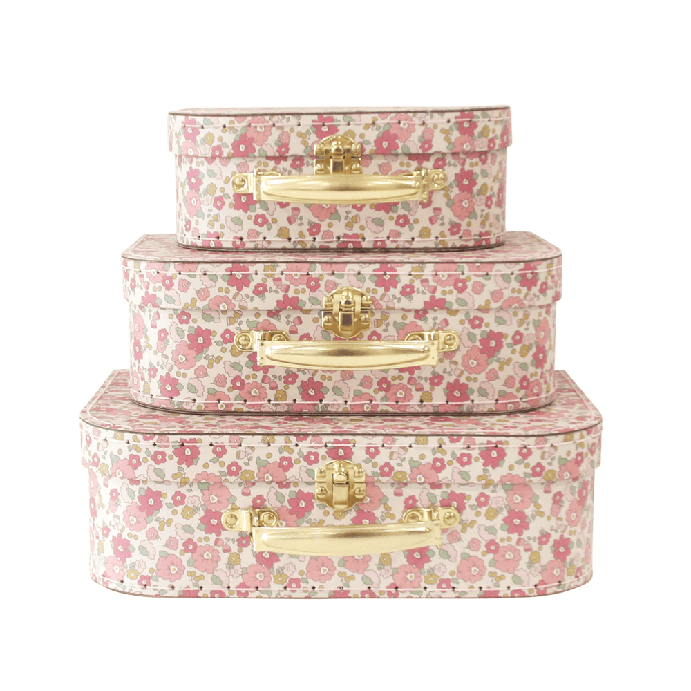 Alimrose Carry Case Set 3pcs Rose Garden