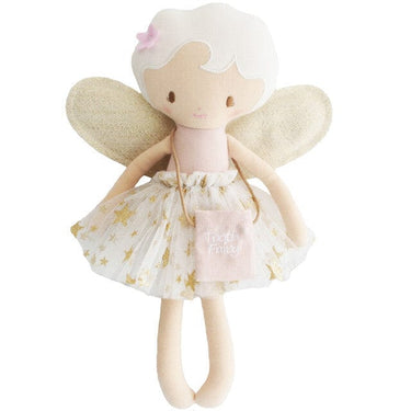 Alimrose Tilly the Tooth Fairy 35cm Ivory Gold