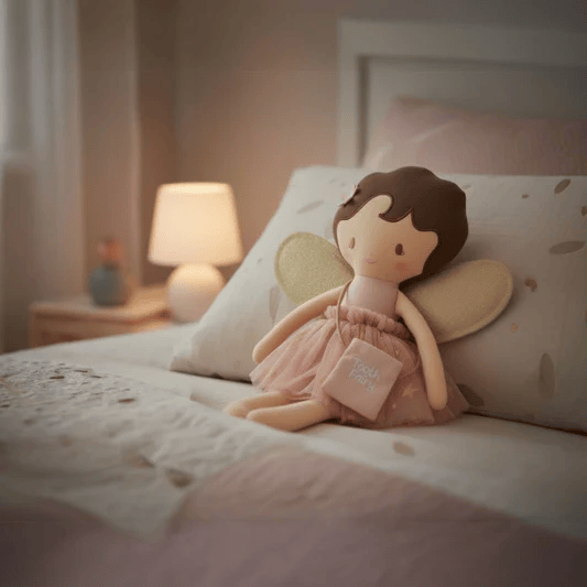 Alimrose Tilly the Tooth Fairy 40cm Blush Gold
