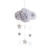 Alimrose Tulle Cloud Mobile -  Mist & Silver