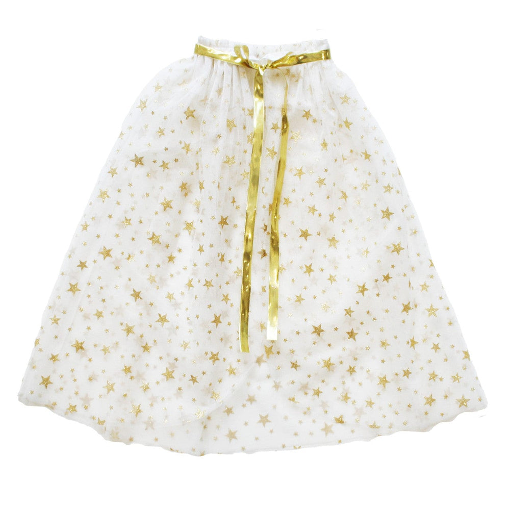 Alimrose Tulle Star Cape Ivory