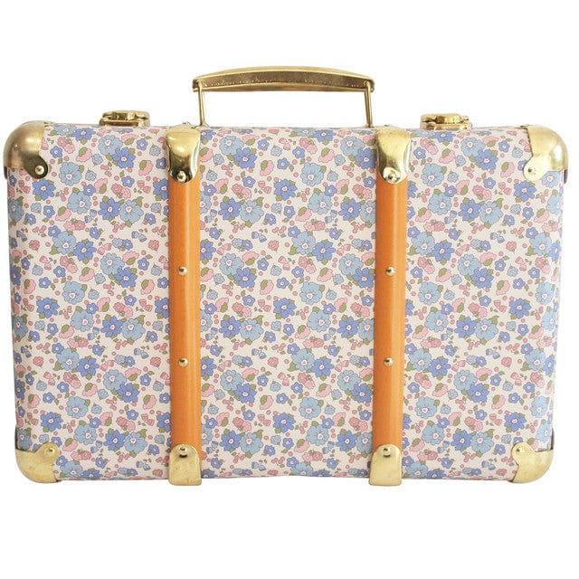 Alimrose Vintage Style Brief Case Liberty Blue