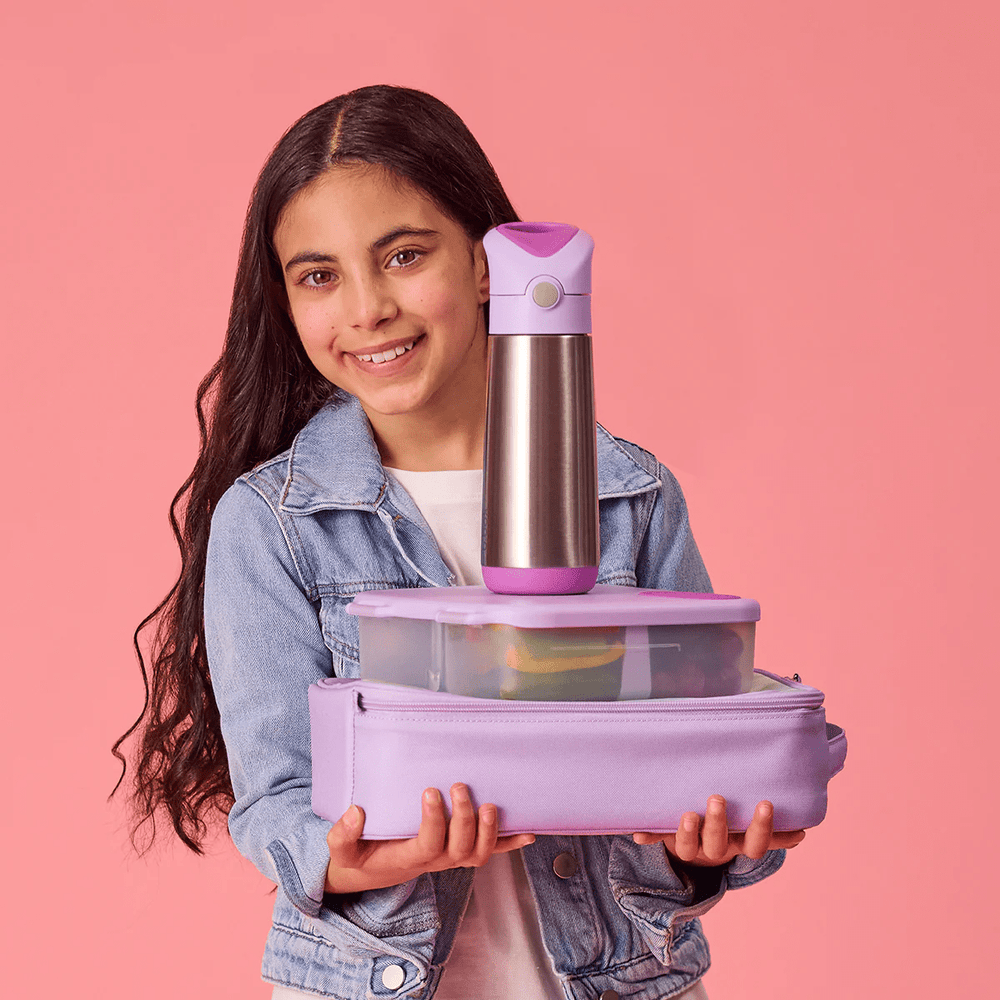 b.box 500mL Insulated Drink Bottle Sugar Plum