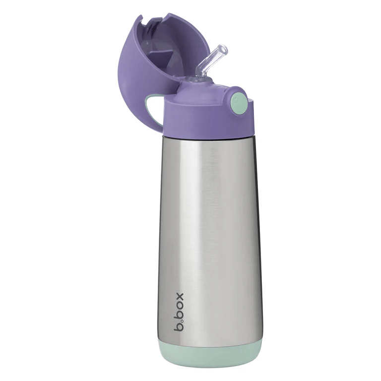 b.box 500mL Insulated Drink Bottle Lilac Pop