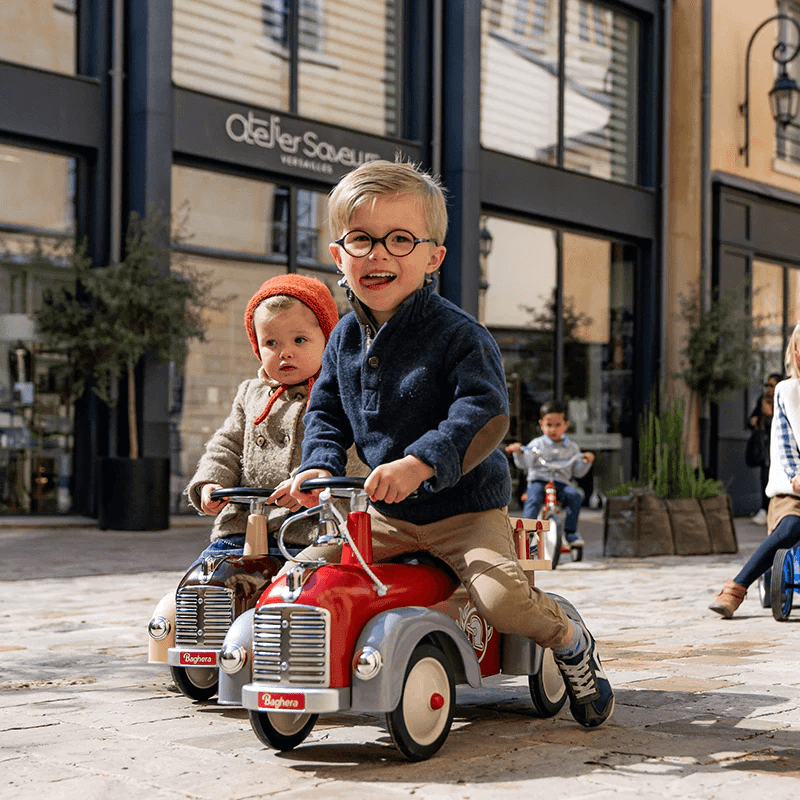 Baghera Ride On Speedster Fire Truck Red