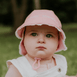 Bedhead Legionnaire Hat Ruffle Trim Blush
