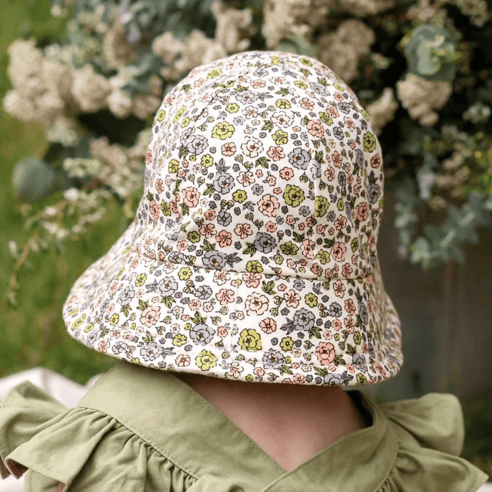 Bedhead Toddler Bucket Sun Hat Floret
