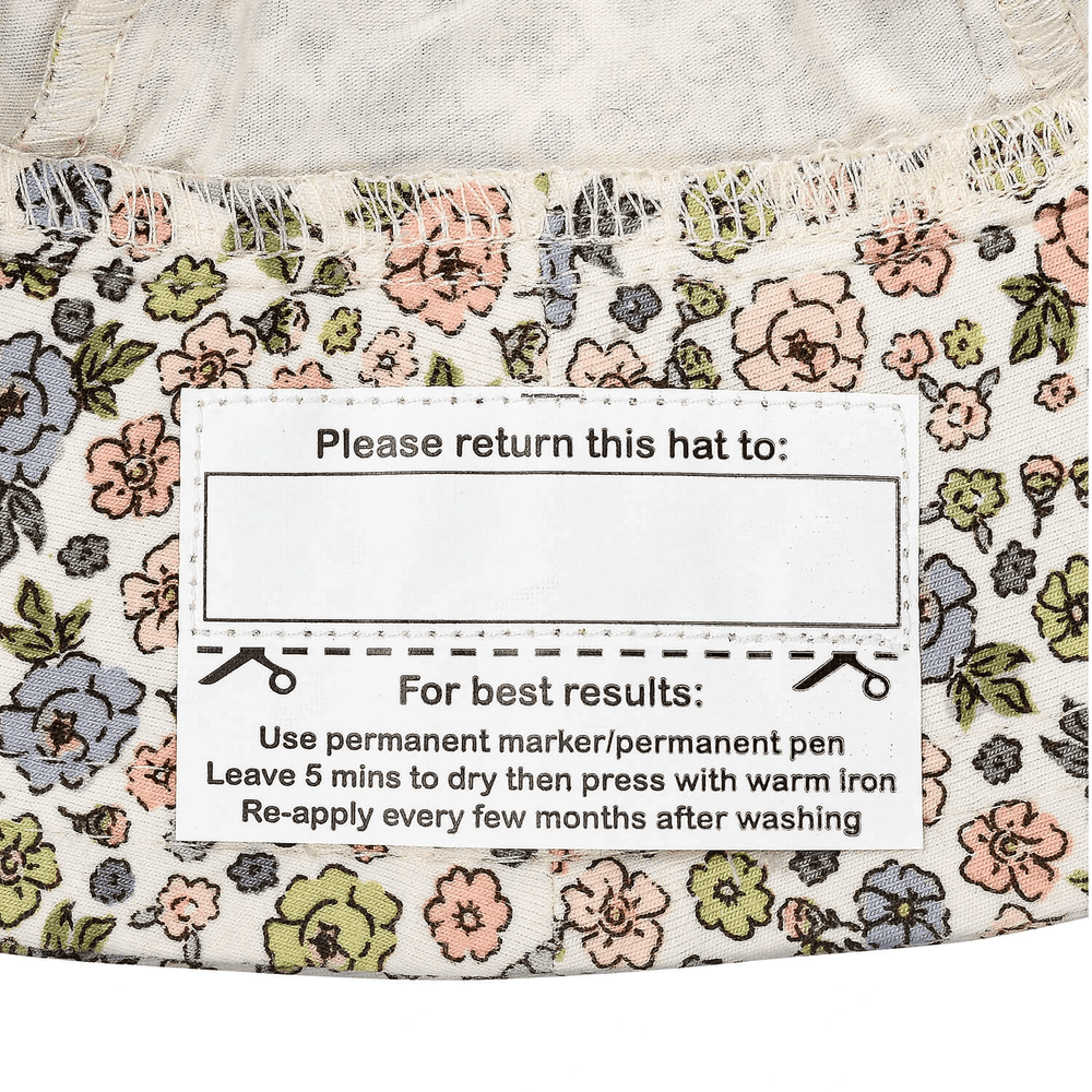 Bedhead Toddler Bucket Sun Hat Floret