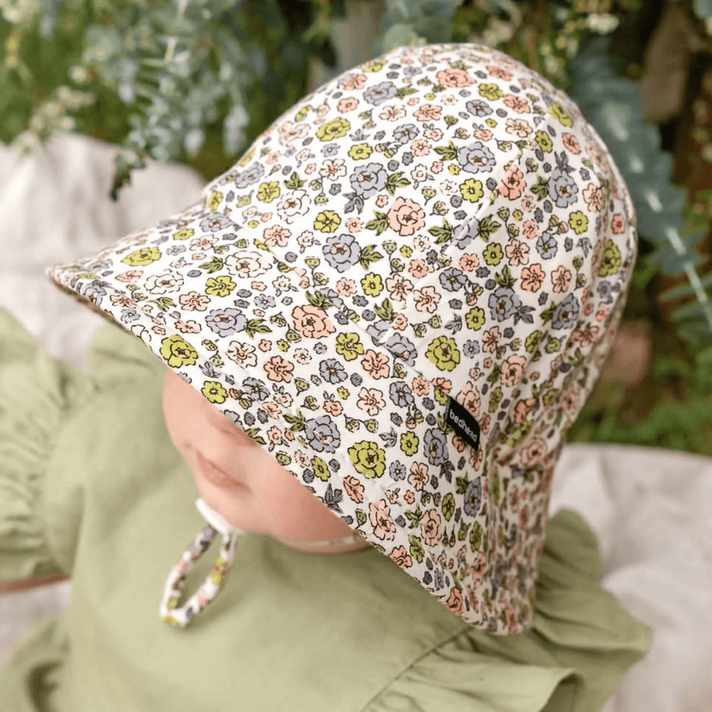 Bedhead Toddler Bucket Sun Hat Floret
